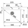 Zlewozmywak stalowy Franke Box - BXX 210-54 3 1/2"
