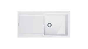 Zlew ceramiczny Franke Maris MRK 611-100 Biały Polarny