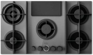 Płyta gazowa z okapem Elica NIKOLATESLA FLAME GR/A/88 (wyciąg) Szare szkło