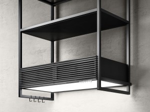 Okap Elica OPEN SUITE BL MAT/F/80 Czarny