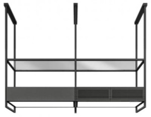 Okap Elica OPEN SUITE SUPERIOR BL/F/80 Czarny