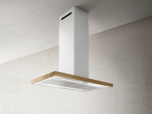 Okap Elica BIO ISLAND WH/A/120 ROVERE Biały + dąb