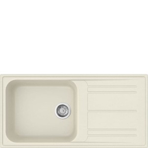 Zlew Smeg LZ150P Kremowy