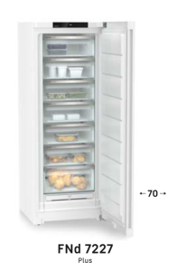 Zamrażarka szufladowa wolnostojąca z systemem NoFrost Liebherr FNd 7227