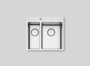 Falmec Zlewozmywak GARDA 1831 INOX wpuszczany/nakładany