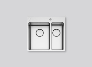 Falmec Zlewozmywak GARDA 3118 INOX wpuszczany/nakładany