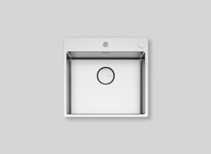 Falmec Zlewowmywak GARDA 50 INOX wpuszczany/nakładany