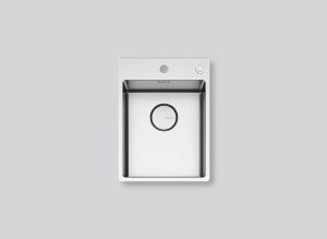 Falmec Zlewowmywak GARDA 34 INOX wpuszczany/nakładany