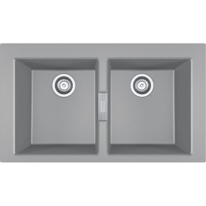 Zlewozmywak Sirius 2.0 S2D 620 Tectonite Kamienny Szary