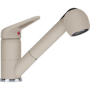 Bateria kuchenna Franke Prince II pull-out spray Orzechowy