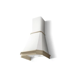 Okap Elica EMERALD WH/A/60 T.GREZZO Biały + surowe drewno