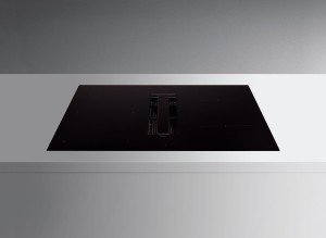 Płyta ze zintegrowanym okapem Falmec Zero 84 czarny 600 m3/h