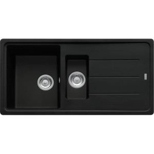 Zlew Franke Fragranit+ Basis BFG 651-97 Czarny mat