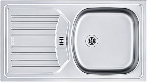 Zlew stalowy Franke Eurostar ETL 614-78 Nova Stal szlachetna len