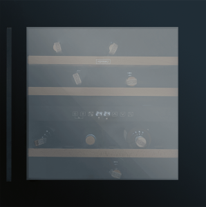 Chłodziarka do wina KERNAU KBW 361 D B