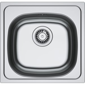 Zlewozmywak wbudowywany stalowy Spark SKL 610-37/44 Stal szlachetna len