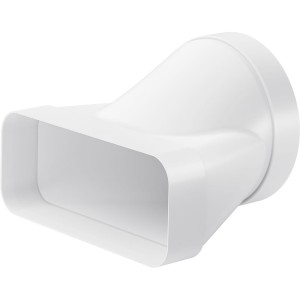 Akcesoria do okapów: FMY 8391, FMA 8381, FSM 7081 Łącznik rury płaskiej z okrągłą ?150mm Naber