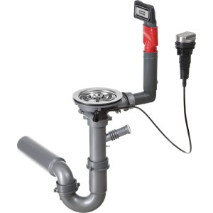 Akcesoria do zlewozmywaków: Ariane Zestaw odpływowy ARX 3 1/2" do wariantu 1