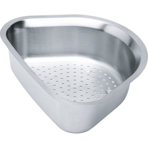 Akcesoria do zlewozmywaków: Antea wkładka ociekowa do AZG 651 E, mała komora Stal szlachetna