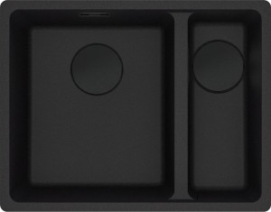 Komora do podbudowy Fragranit + Maris MRG 160-34-15 SBR Onyx / Czarny odpływ