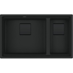 Komora do podbudowy Fragranit+ Kanon KNG 160-46-21 Czarny mat / Czarny odpływ