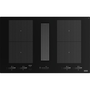 Okap zintegrowany z płytą indukcyjną Mythos 2gether FMY 8391R HI Czarne szkło