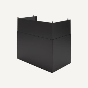 Komin teleskopowy H185+185 mm (czarny) Falmec KCVJN.00#N