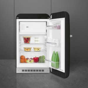 Chłodziarko-zamrażarka wolnostojąca Smeg FAB10RBL6 Czarny (chromowany uchwyt)