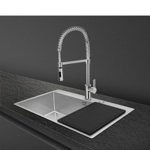 Deska do krojenia o wymiarach (SxGxW): 250x410x12 mm Smeg CB25MN Czarny mat