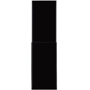 Komin do okapu KV Smeg KITCMNKVMB Czarny mat