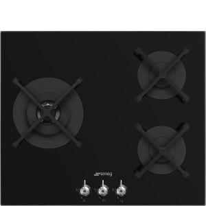 Płyta gazowa Smeg PV363LN Czarny