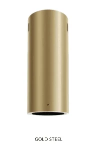 Okap Ciarko Design CDW3801GS Tubus W Gold Steel