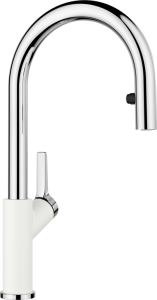 Bateria Blanco CARENA-S Vario Silgranit-Look biały/chrom 521368