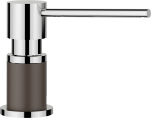 Blanco LATO - dozownik Silgranit-Look kawowy/chrom 525815