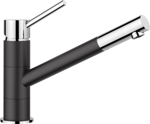 Bateria Blanco KANO Silgranit-Look czarny/chrom 526175