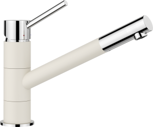 Bateria Blanco KANO Silgranit-Look delikatny biały/chrom 526951