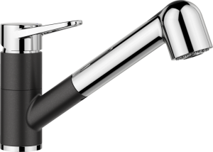 Bateria Blanco WEGA-S II Silgranit-Look antracyt/chrom 526420