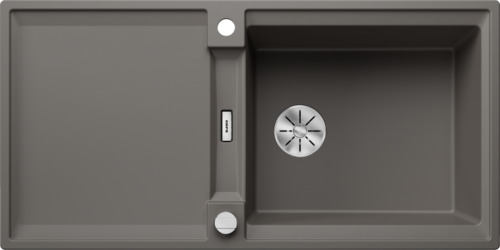 Zlew Blanco ADIRA XL 6 S Silgranit wulkaniczny szary odwracalny, korek auto., InFino, mata stalowa składana 527620.png