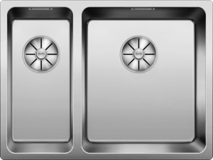 Zlew Blanco ANDANO 340/180-IF stal polerowana prawa, InFino 522973