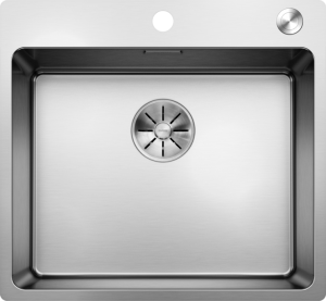Zlew Blanco ANDANO 500-IF/A stal polerowana, korek auto., InFino, PushControl 525245