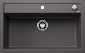 BLANCO DALAGO 8 Silgranit szarość skały, korek auto.