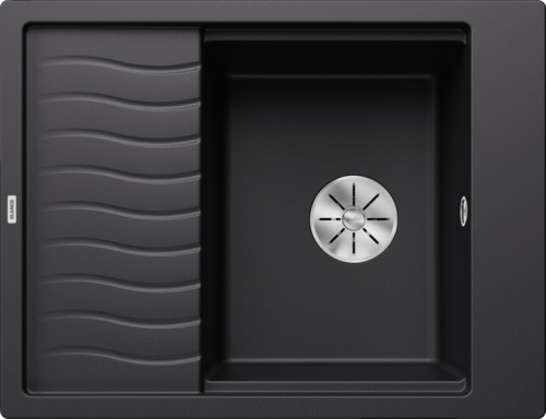 Zlew Blanco ELON 45 S Silgranit czarny odwracalny, InFino, kratka ociekowa 525880.png