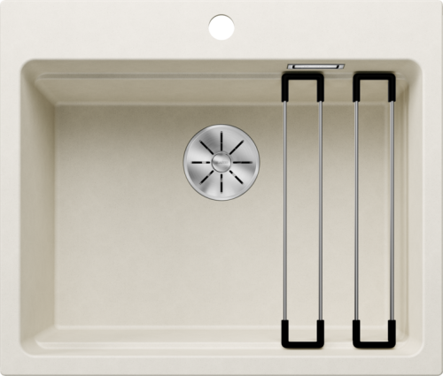 Zlew Blanco ETAGON 6 Silgranit delikatny biały, InFino, szyny 527076.png