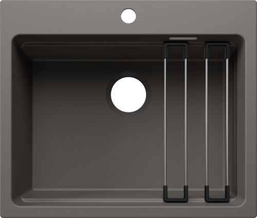 Zlew Blanco ETAGON 6 Silgranit wulkaniczny szary, bez armatury, szyny 527747.png