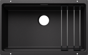 Zlew Blanco ETAGON 700-U Silgranit antracyt, bez armatury, szyny 527765