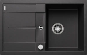 Zlew Blanco METRA 45 S Silgranit antracyt odwracalny, korek auto. 513035