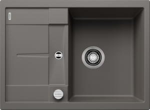 Zlew Blanco METRA 45 S Compact Silgranit wulkaniczny szary odwracalny, korek auto. 527285