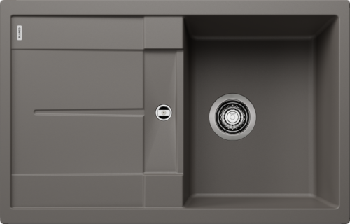 Zlew Blanco METRA 45 S Silgranit wulkaniczny szary odwracalny 527289.png