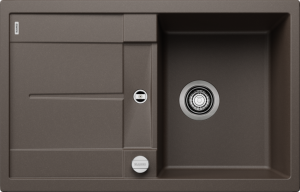 Zlew Blanco METRA 45 S Silgranit kawowy odwracalny, korek auto. 515038
