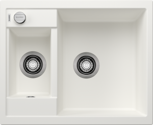 Zlew Blanco METRA 6 Silgranit biały odwracalny, korek auto. 516157